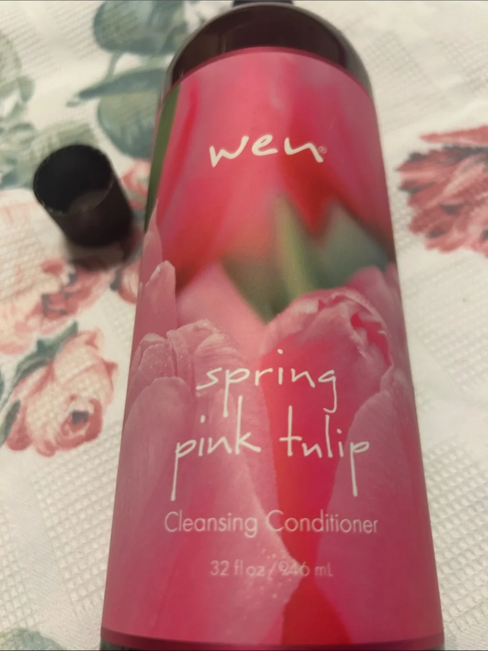 WEN Pink Tulip Spring Cleansing Conditioner